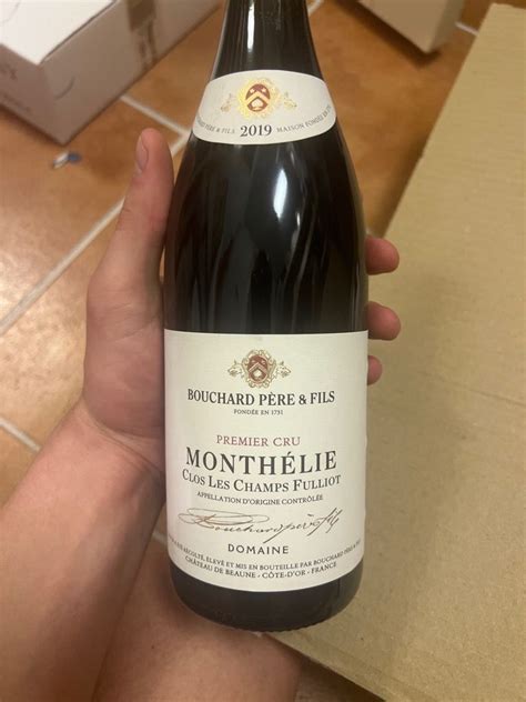 2019 Bouchard Père et Fils Monthélie 1er Cru Clos Les Champs Fulliot