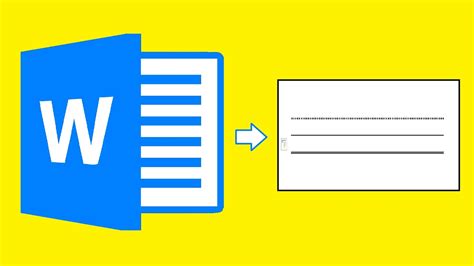How To Make Separator Lines In Word Youtube