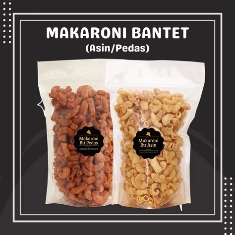 Jual DELISH SNACKS Makaroni Bantet Pedas Asin M 120gr Snack