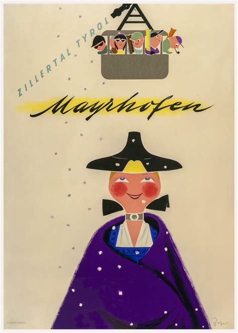 Mayrhofen, Austria – Original Ski Posters.com