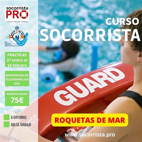 Curso Socorrista Acuático SIAC ROQUETAS de MAR Socorrista PRO