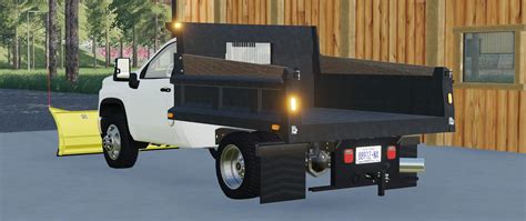 Chevy Hd Single Cab Dump Truck V Fs Farming Simulator