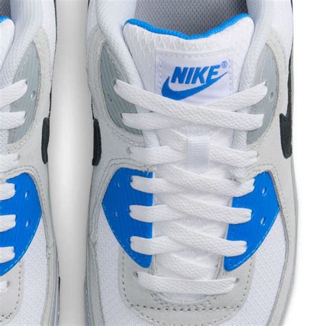 nike men air max 90 white black photo blue pure platinum