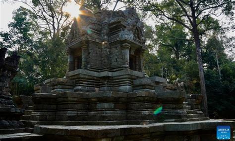 Restoration Work On Platform Structure Of West Top Temple In Cambodia S