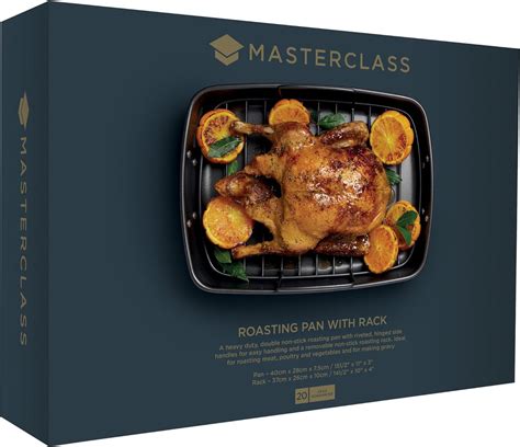 Masterclass Non Stick Roasting Pan With Rack