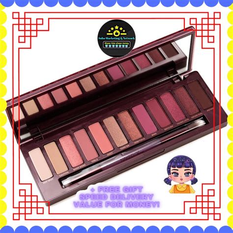 Naked Cherry Eyeshadow Palette Urban Decay Shopee Malaysia