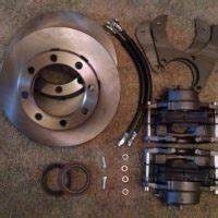 Bolt Standard Disc Brake Conversion Kit Slide On Drums Axle