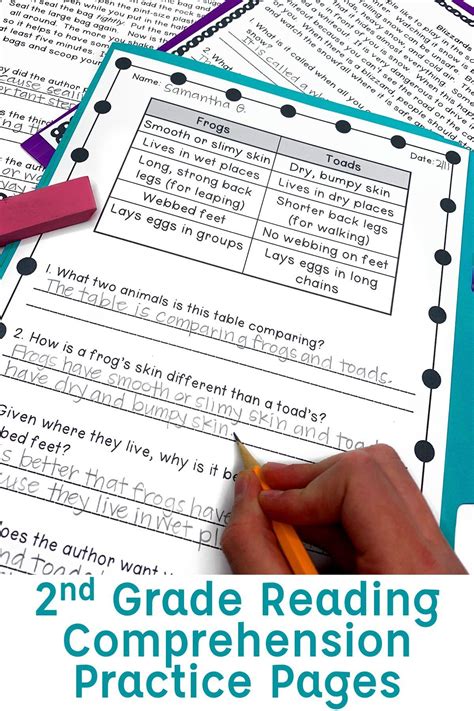 Reading Comprehension Open Ended Questions Worksheets Reading