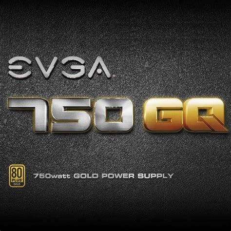 Fuente De Poder Evga Gq 750w Gold Semi Modular Mercado Libre