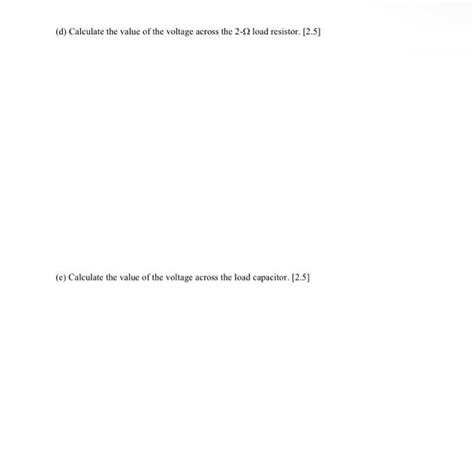 Solved 20 Marks Q3 Three Phase Circuits Consider The Y A