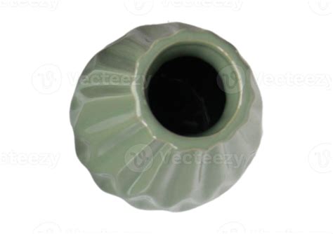 Green Vase Isolated On A Transparent Background 21351119 Png