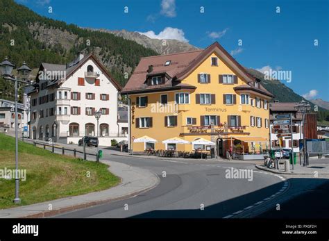 Samedan, Engadin valley, Switzerland Stock Photo - Alamy