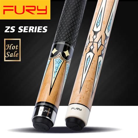 Original Fury Pool Cue 11751275mm Tip 147cm Length High Quality