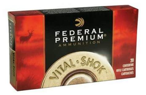 Federal 7mm Rem Mag Ammunition Vital Shok P7rtt2 140 Grain Trophy