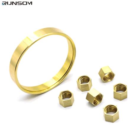 Cnc Manufacturing Metal Parts Custom Copper And Brass Cnc Turning Parts