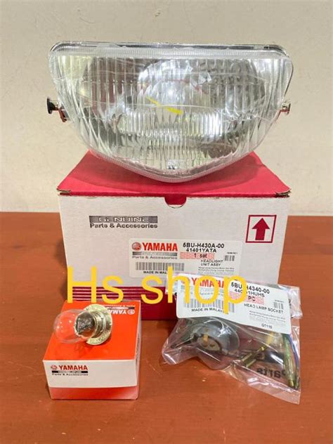 Y125ZR Y125Z Y125 HEAD LAMP LAMPU DEPAN LAMPU MENTOL HEAD LAMP SOCKET