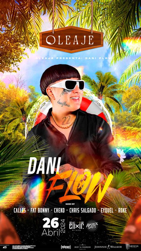 Dani Flow en Oleaje Tickets Acapulco de Juárez Av Costera Miguel