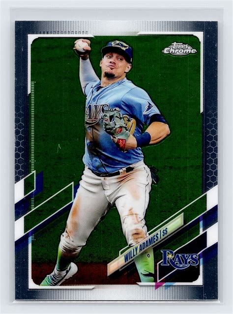 Topps Chrome Willy Adames Tampa Bay Rays Ebay