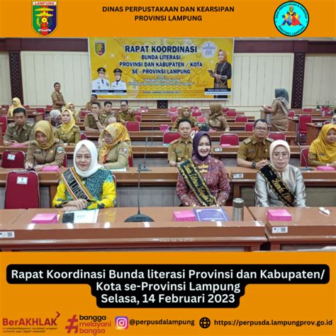 Rapat Koordinasi Bunda Literasi Provinsi Dan Kabupaten Kota Se