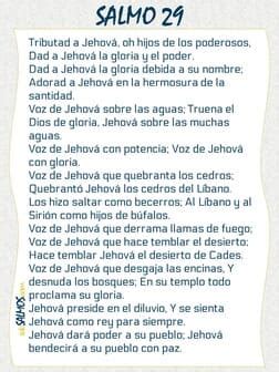 Salmos 29