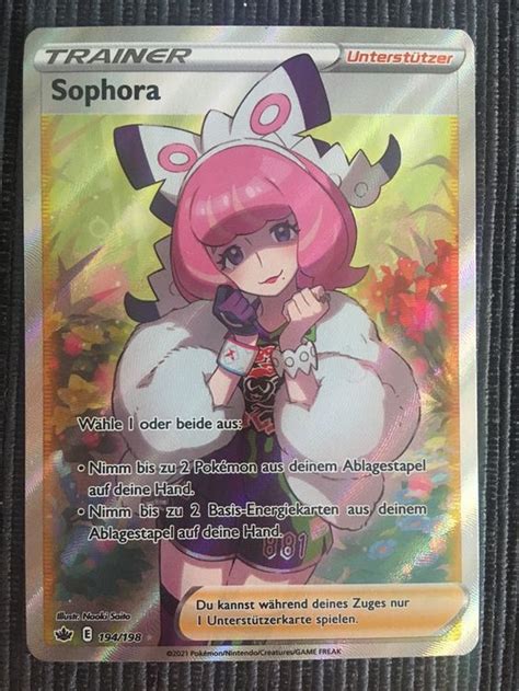 Pokemon Sophora Fullart Chilling Reign Deutsch Kaufen Auf Ricardo