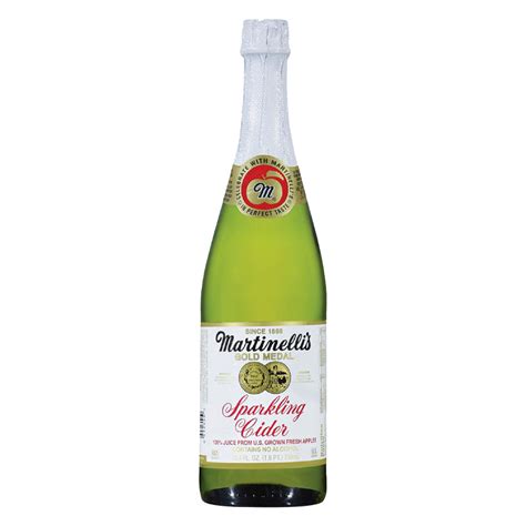 Martinellis Sparkling Apple Cider 254oz Btl Drinks Fast Delivery By