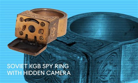 Hidden Spy Cameras & Gadgets: The KGB's Secret Espionage Tools