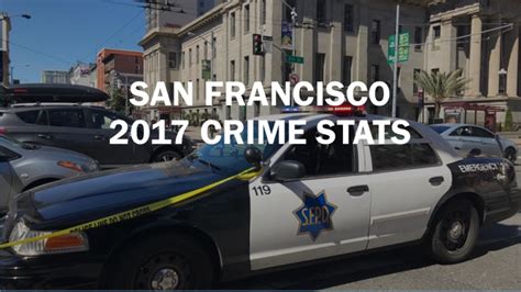 2017 San Francisco crime stats