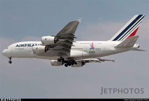 F HPJJ Airbus A380 861 Air France Alejandro Hndez JetPhotos