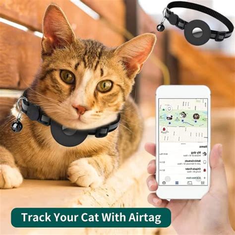 Airtag Lot De Colliers Pour Chat Avec Clochette Collier Airtag De