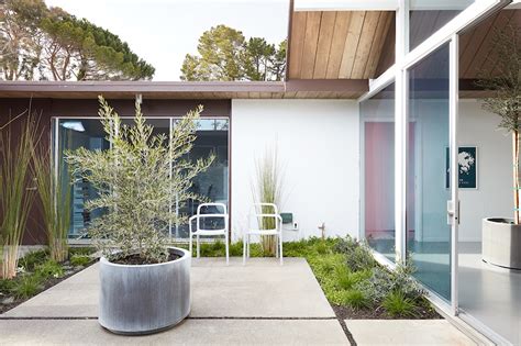 klopf architecture remodels eichler house in burlingame, california