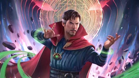 Download Ssuperhero Doctor Strange Casting A Spell Wallpaper