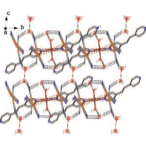 Iucr Crystal Structure Of Catena Poly Diaqua Bis Pyridin Yl