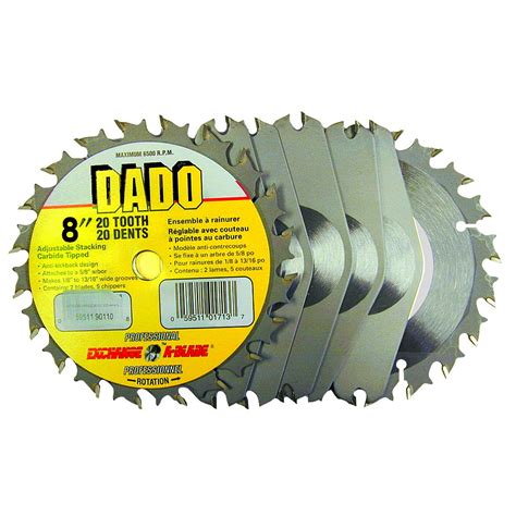 Saw Blades Finishing Dado 8" | Exchange-A-Blade® | EAB Tool Company