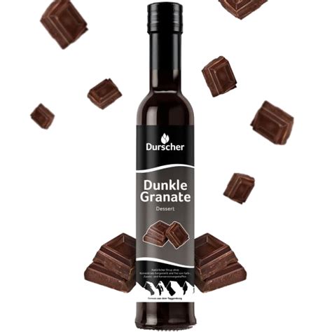Sirup Durscher Dunkle Granate – Erlesenes