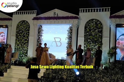 Jasa Sewa Lighting Kualitas Terbaik Pelangi Event Production