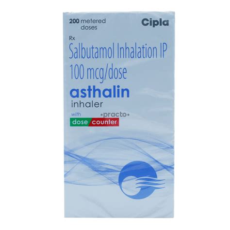 Asthalin 100 Mcg Inhaler Uses Dosage Side Effects Price