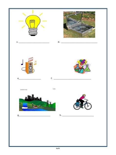 A Zworksheets Worksheet Of Force Work And Energy Motion And