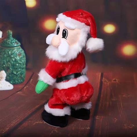 Papai Noel Elétrico Brinquedo De Pelúcia Crianças Brinquedos Presente