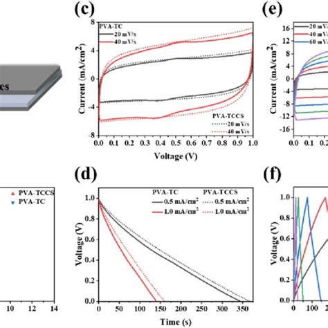 A Schematic Representation Of The Assembled Symmetric Supercapacitor