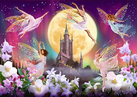 Moon Dance By Mgl Meiklejohn Graphics Licensing Fairy Wallpaper