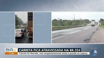 Principal rodovia da BA é liberada quase três horas após motorista