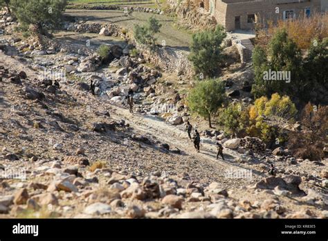 Afghan Th Special Operations Kandak Commandos Keep The Local Area