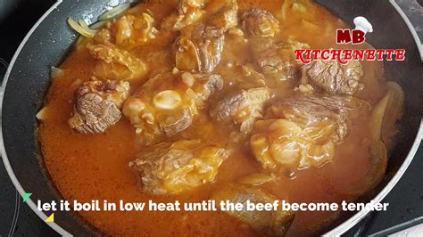 Beef Caldereta Recipe Filipino Beef Stew In Tomato Sauce Dish Easy Recipe