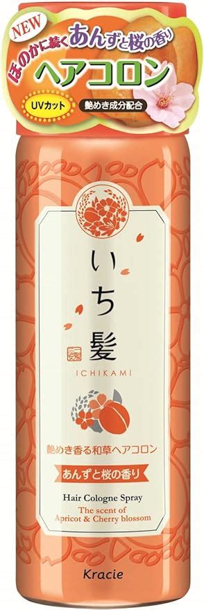 Amazon いち髪 艶めき香る和草ヘアコロン あんずと桜の香り 80g いち髪 ヘアフレグランス 通販