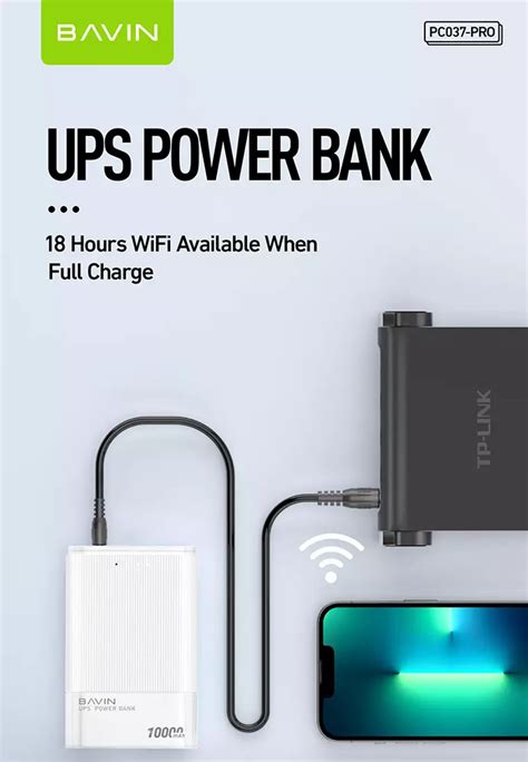 Buy BAVIN BAVIN PC037 10000mAh Power Bank Fast Charging High Quality