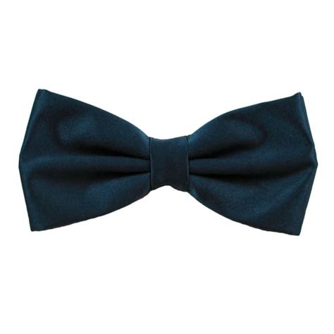 Plain French Navy Blue Men S Bow Tie From Ties Planet UK