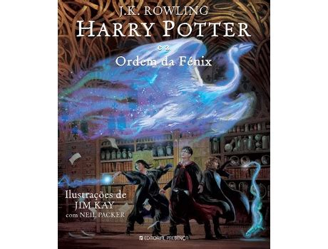 Livro Harry Potter E A Ordem Da F Nix Edi O Ilustrada De J K Rowling