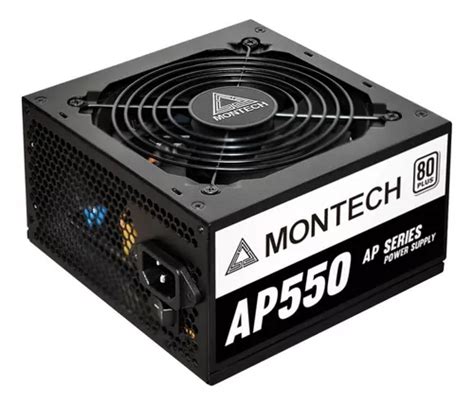 Fuente Blanca Activa Montech Ap550 550 W 80 Plus PFC Ap550 MercadoLibre