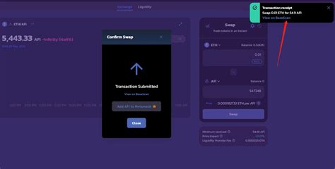 Lin Dora On Twitter Eth Afi Swap Confirm Swap